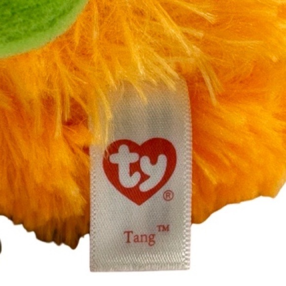 TY Frizzys Collection Tang the Big Eyed Orange Monster - Picture 6 of 9